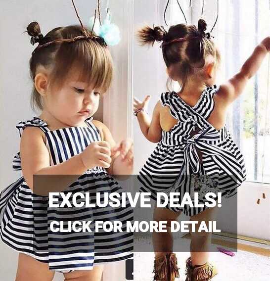 Backless Dress Summer Sunsuit 0-24M - 18 Months