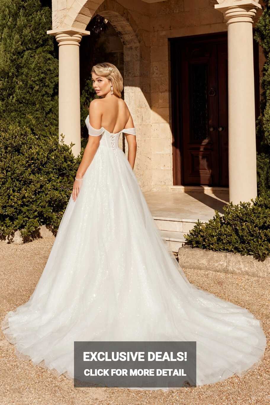 Ball Gown Wedding Dress with Corset Back | Sophia Tolli