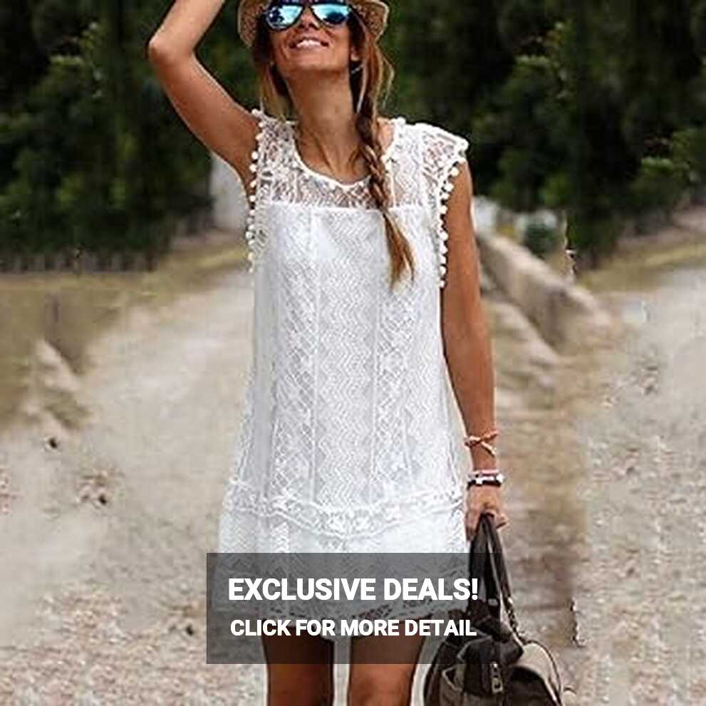 Beach Dress Women&#39;s Elegant Boho Summer Dress Sexy Gothic Hippie ...