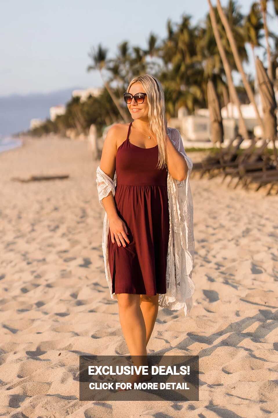 Beach Vacation Dress | Silver Icing