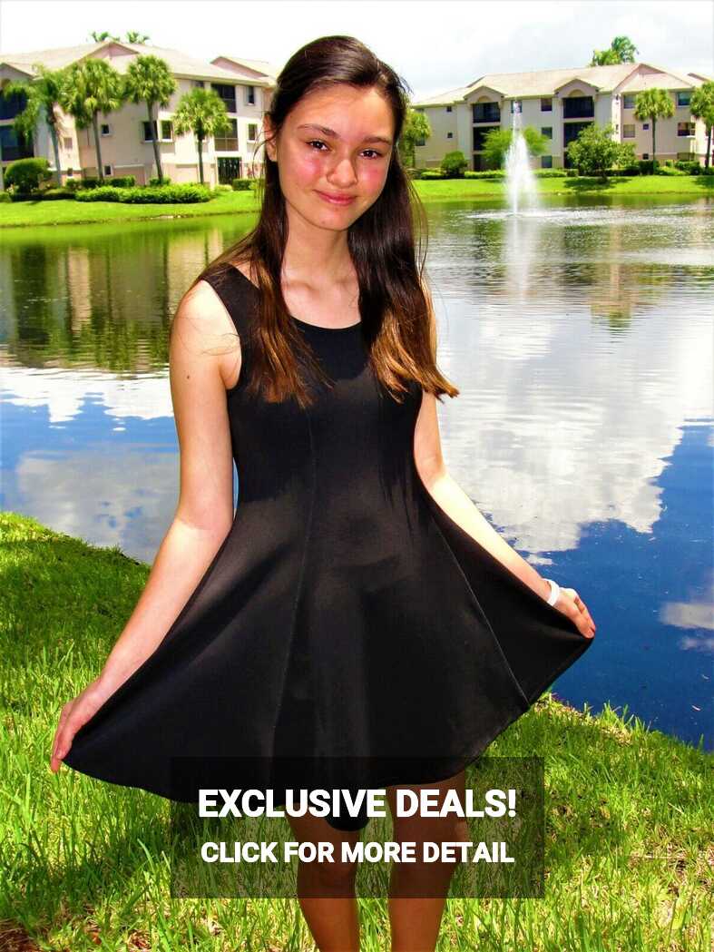 Beautiful Black Summer Girls Party Dress &quot;Total Girl&quot; in size 14 ...