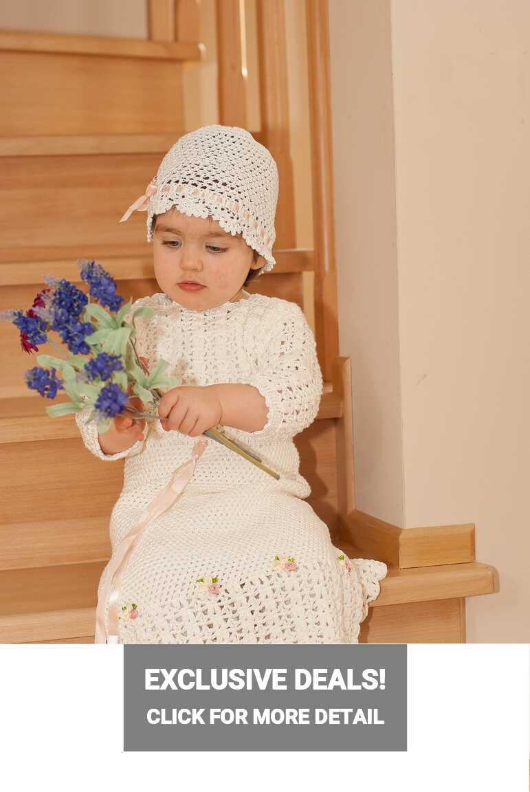 Beautiful Handmade Crochet Christening/Special Occasion Baby Girl ...