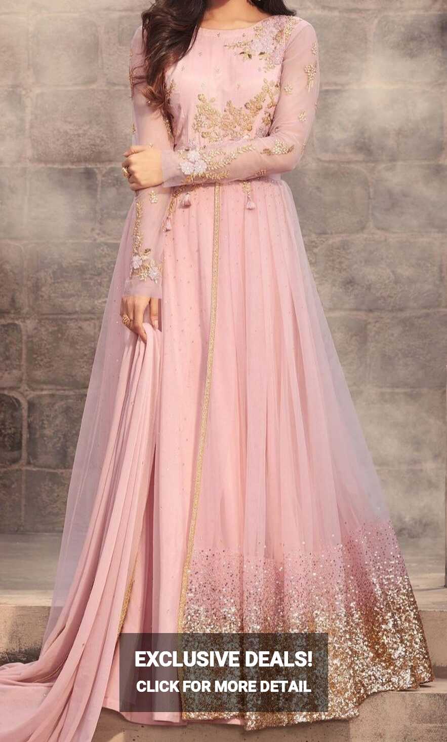 Beautiful Pink Dress Design 2023| Pink Frock Design| Pink Color ...