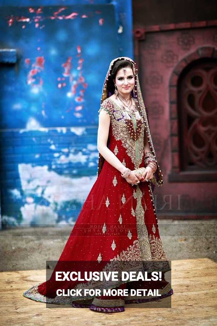 Beautiful Red Pakistani Bridal Dress