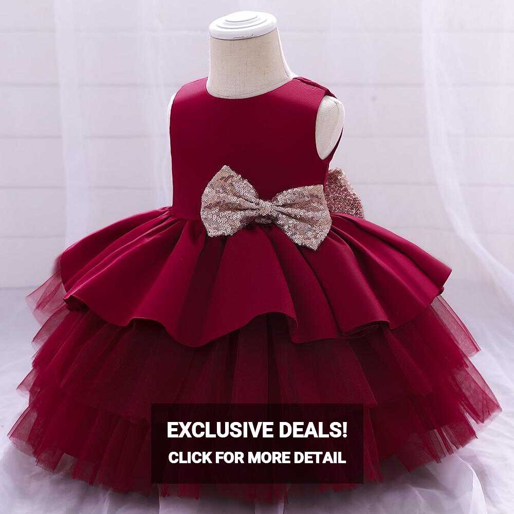 Beautiful Sleeveless Birthday Party Dresses for Princess – First ...