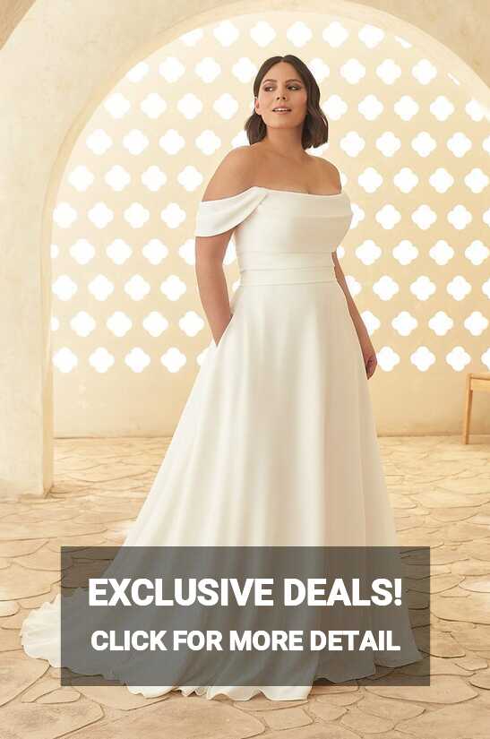 Best Plus Size Wedding Dresses - Brit + Co