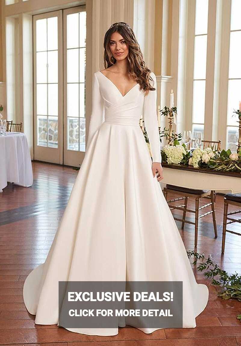 Best Simple Wedding Dresses in the UK - hitched.co.uk