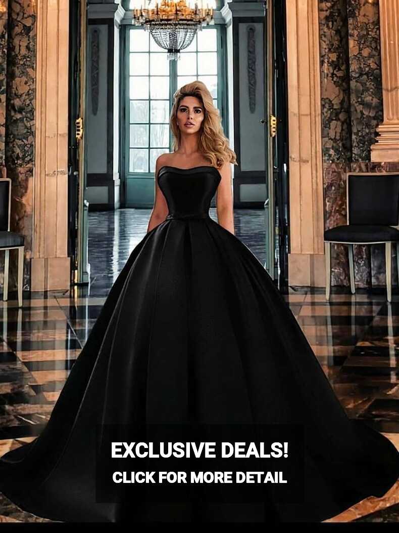 Black Ball gown