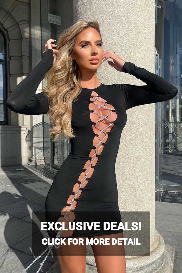 Black Bodycon Dresses | Inc Long Sleeve, Midi &amp; Mini | Rebellious ...