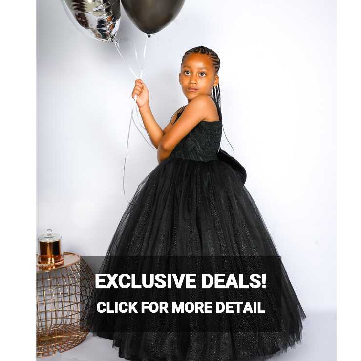 Black Cinderella Dress - Malimu Kids