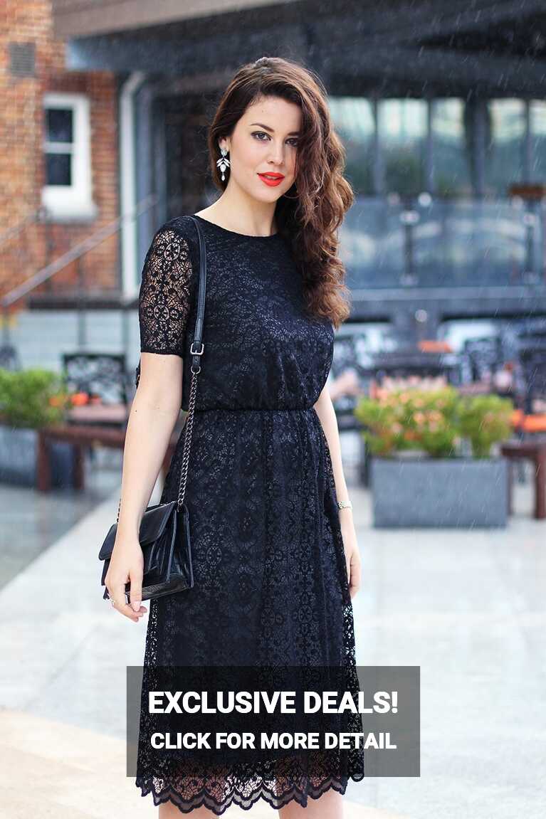 Black Lace dress | Dressing for a cocktail party - Fashion ...