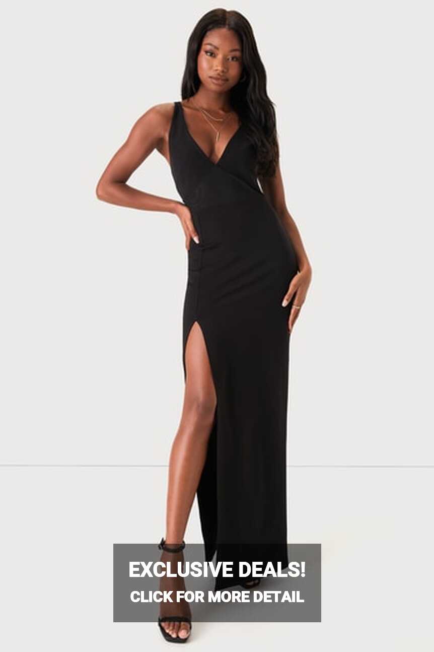 Black Maxi Dress - Sleeveless Maxi Dress - Sheer Mesh Dress - Lulus