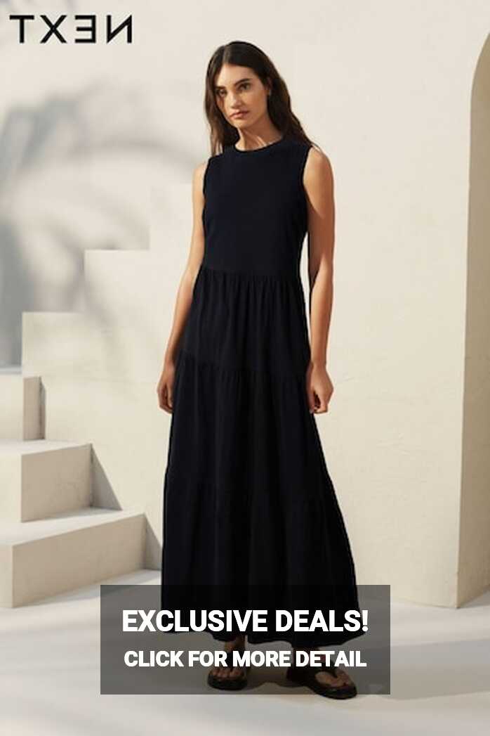 Black Maxi Dresses | Long Black Dresses | Next UK