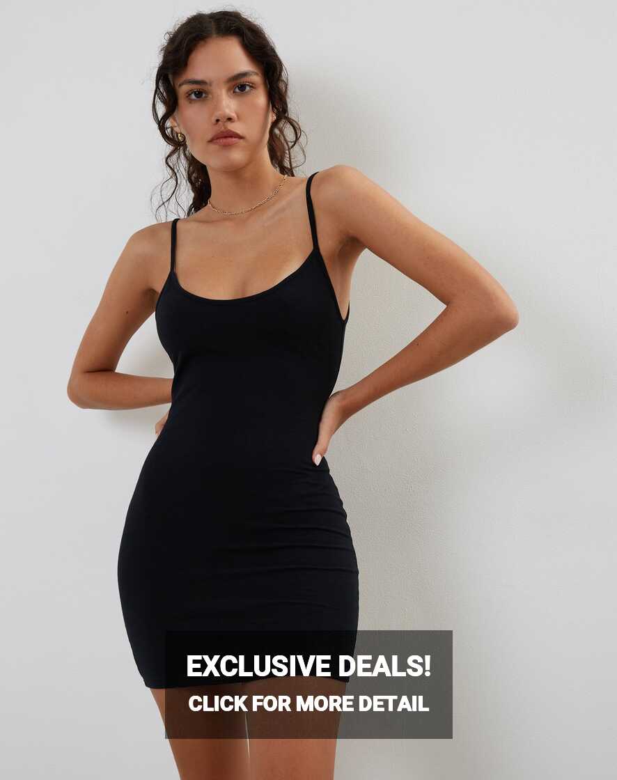 Black Mini Dress | Rineko – motelrocks.com