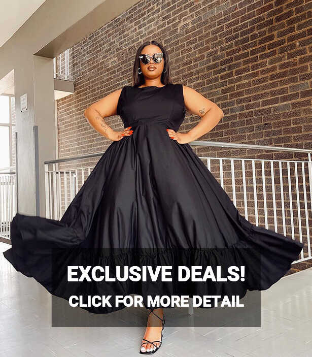 Black Sleeveless Maxi Dress – Leebex Boutique