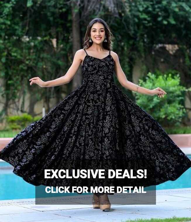 Black Sleeveless Rayon Dress Kurta, Size: 42 at Rs 320/piece in ...