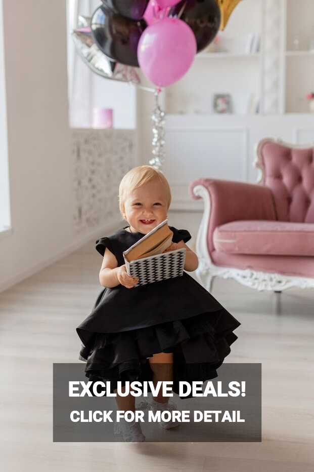 Black Toddler Dress, Black Flower Girl Dress, Cake Smash Outfit ...