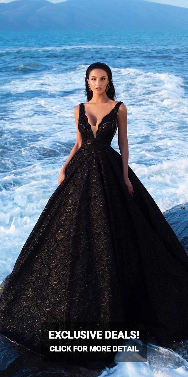 Black Wedding Dresses That Will Strike Your Fancy | Black wedding ...