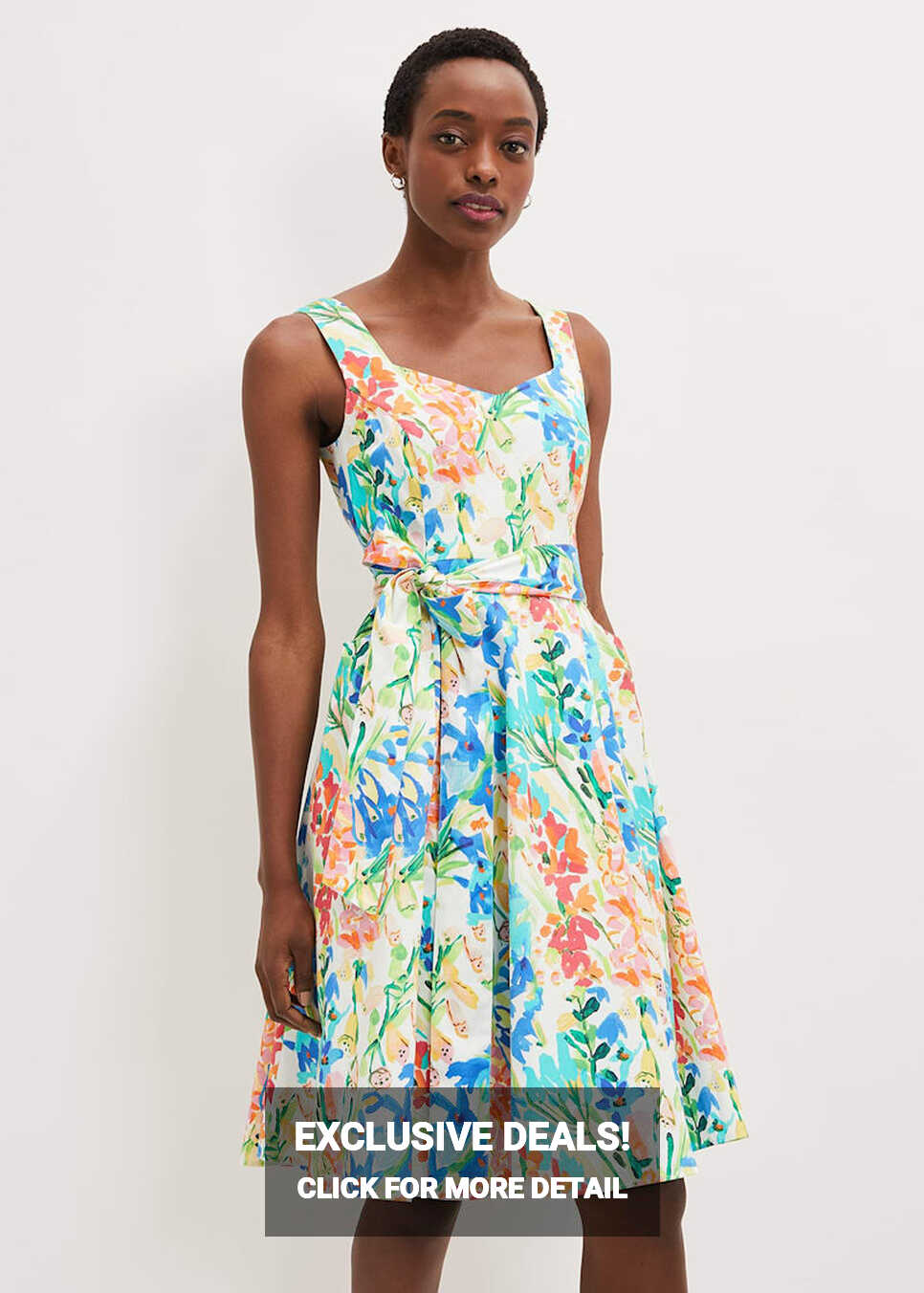 Blair Cotton Floral Dress | Phase Eight UK |