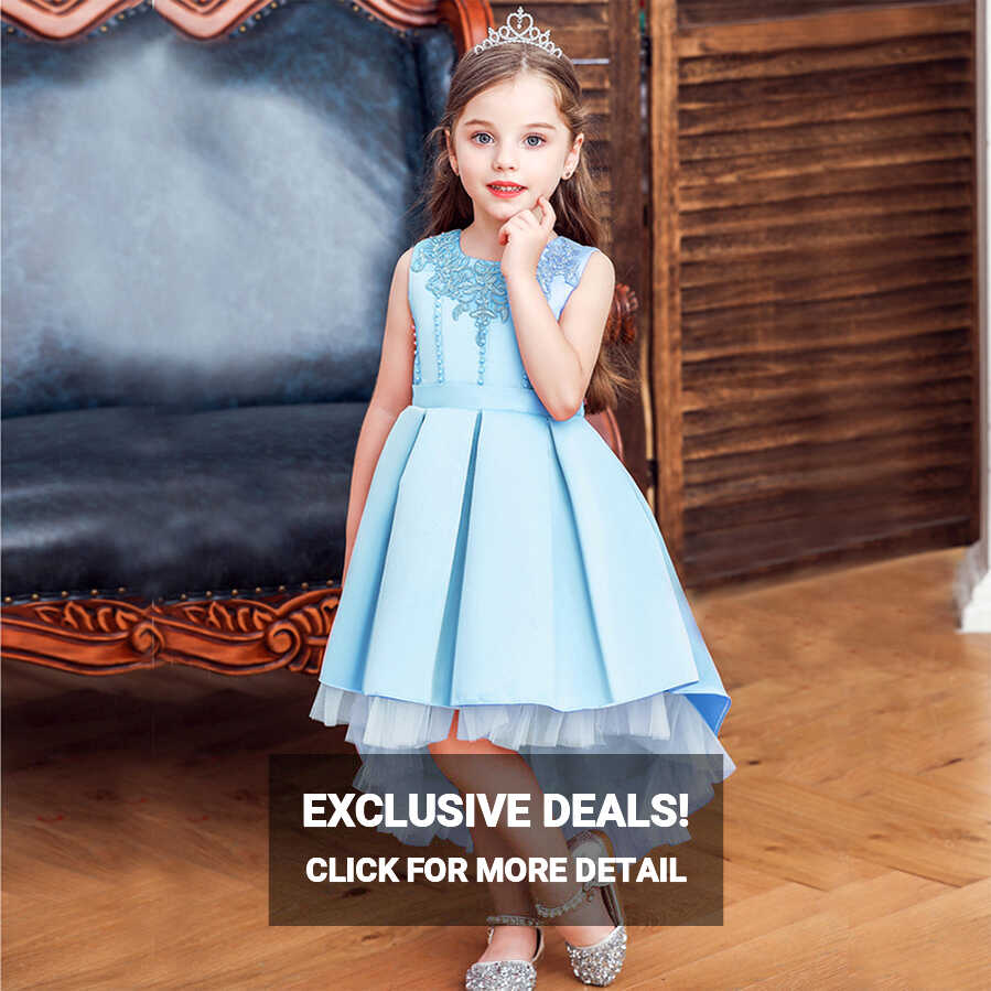 Blue Dresses for Girls Party Wear Frock - Shop Now