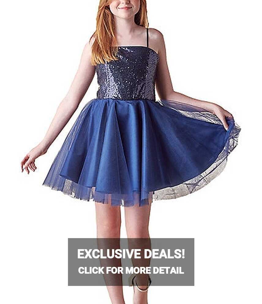 Blue Girls&#39; Party Dresses 7-16 | Dillard&#39;s