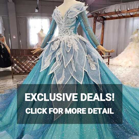 Blue Princess Sparkle Frost Fairy Queen Costume Wedding Dress ...