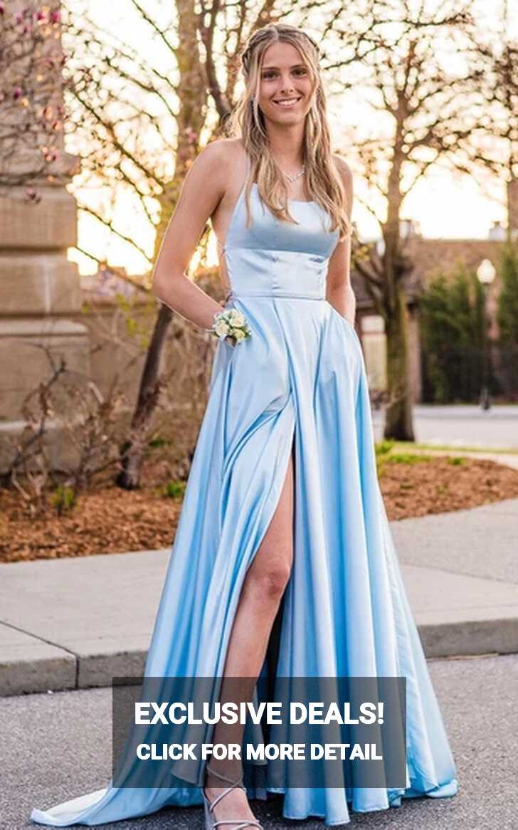 Blue Prom Dresses | Light Blue Evening Gowns - June Bridals