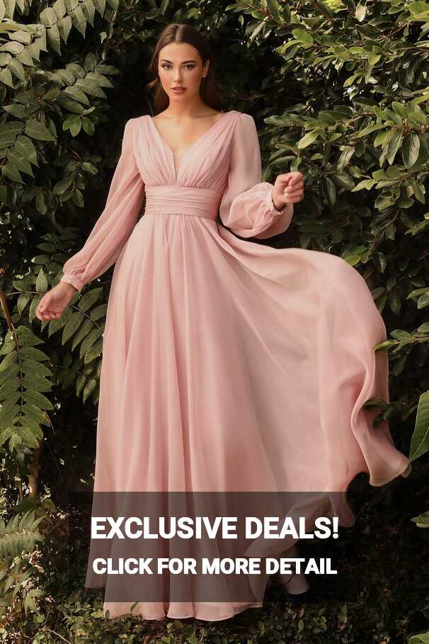 Blush Cinderella Divine CD0192 Long Sleeve Evening Formal Dress ...