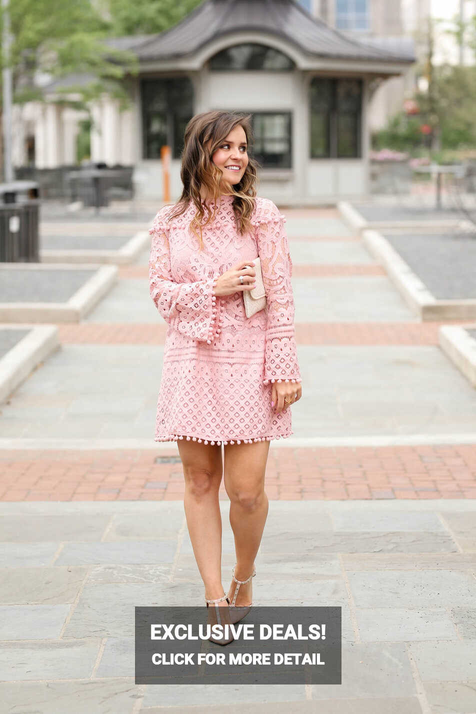 Blush Lace Dress + Tips for Shopping SheIn - Medicine &amp; Manicures %