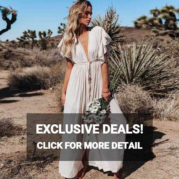 Boho Casual Summer Beach Cover Up Dress - Swim Cover Ups for Women ...