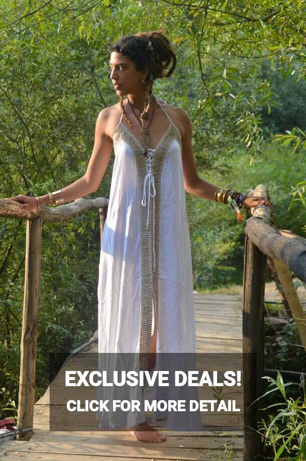 Boho Maxi Dress Gypsy Dress Boho Infinity Dress Hippie Dress ...