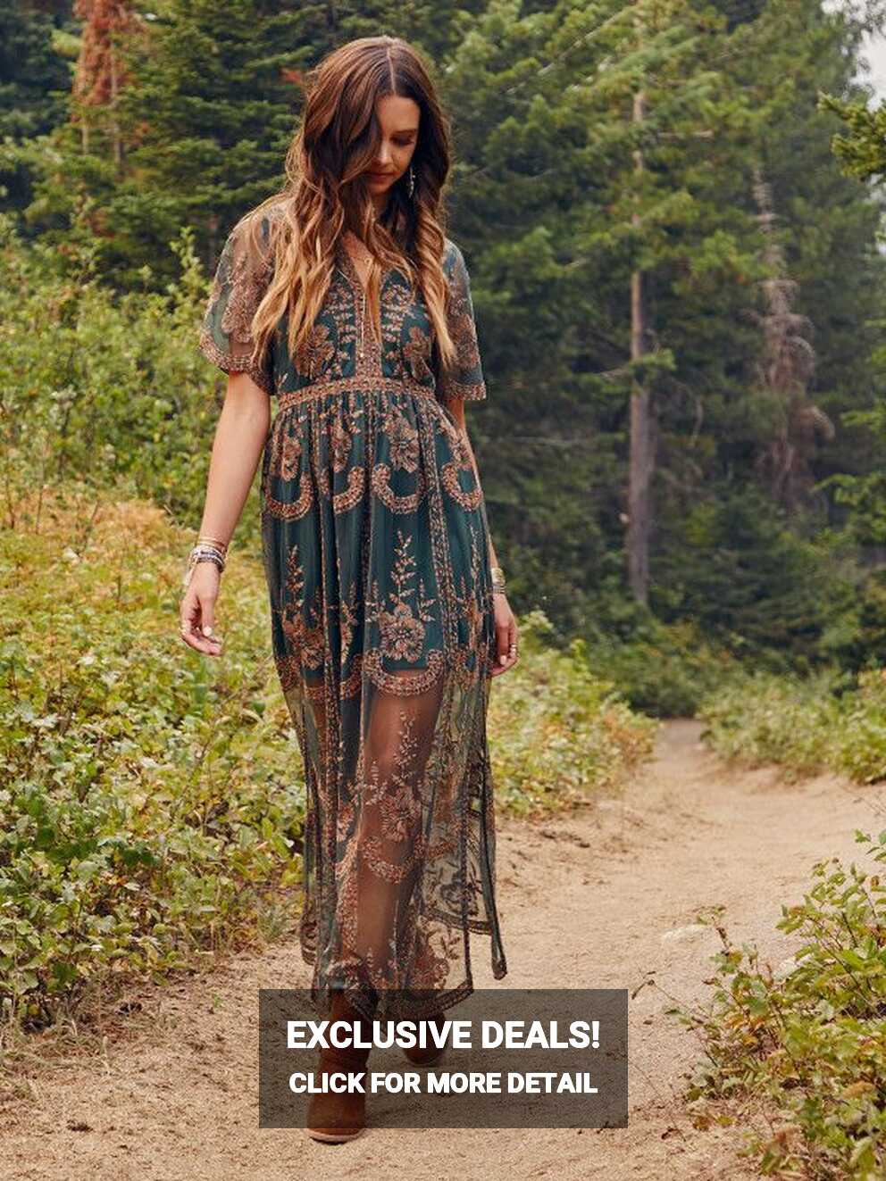 Boho Maxi and Midi Dresses