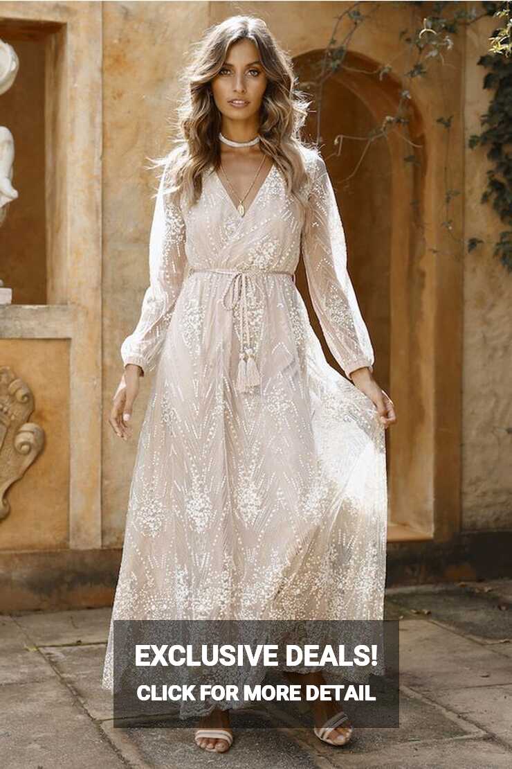 Boho Summer White Dress