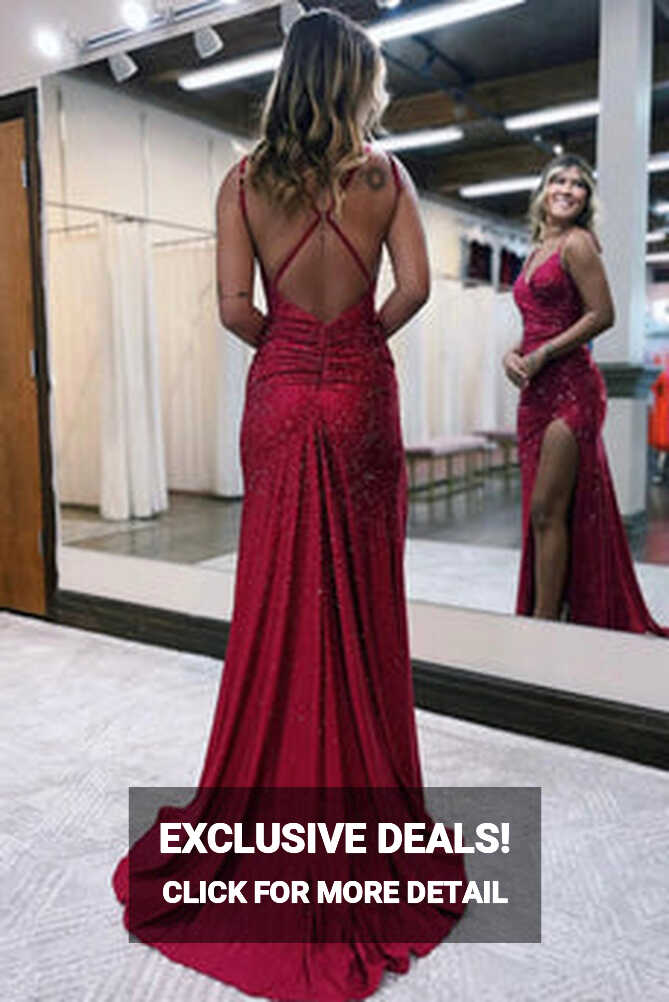 Burgundy &amp; Dark Red Prom Dresses | Queendancer UK – queendanceruk