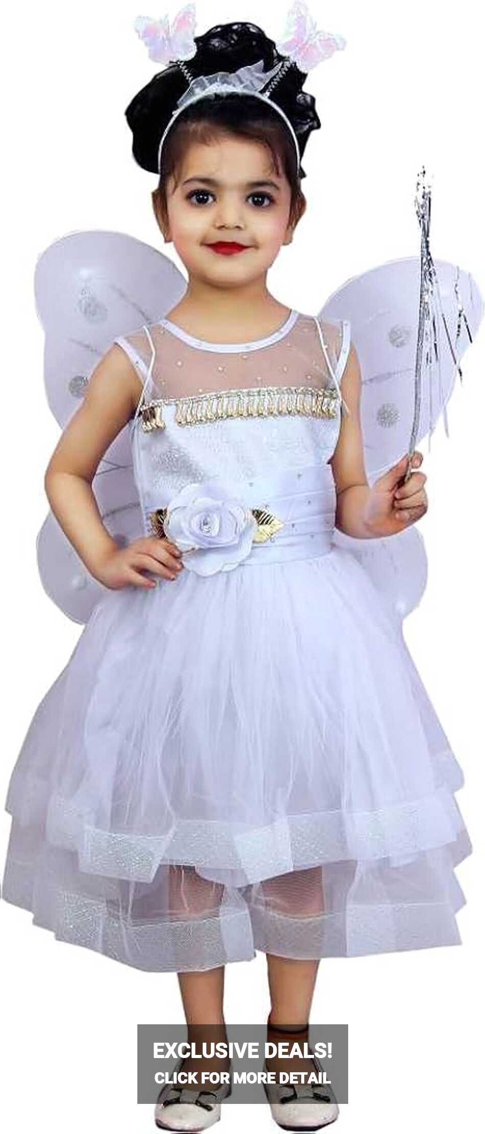 Buy Baby Girls Midi/Knee Length Festive/Wedding Dress (Multicolor ...