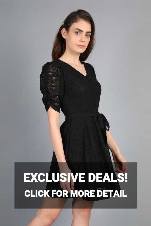 Buy COVER STORY Womens Solid Short-Sleeve Knee Length Dress ...