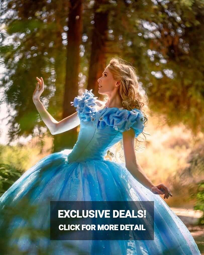 Buy Cinderella Live Action, Cinderella Dress, Disney Princess ...