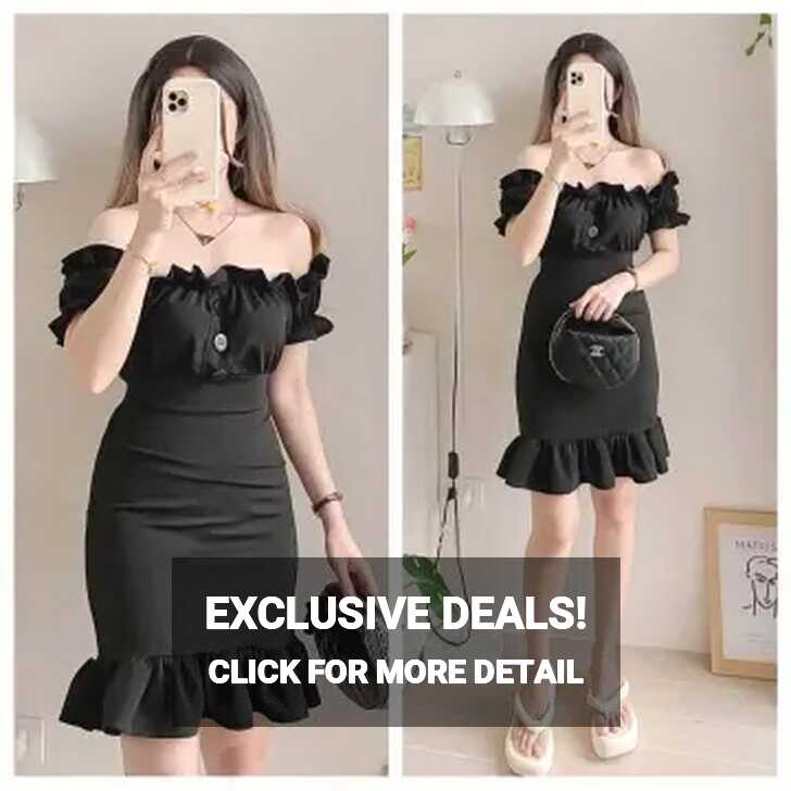 Buy Cute Short Dress online | Lazada.com.ph