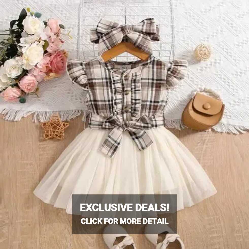 Buy Fond Fashion Baby Girls Wedding Dress Short Fancy Party ...