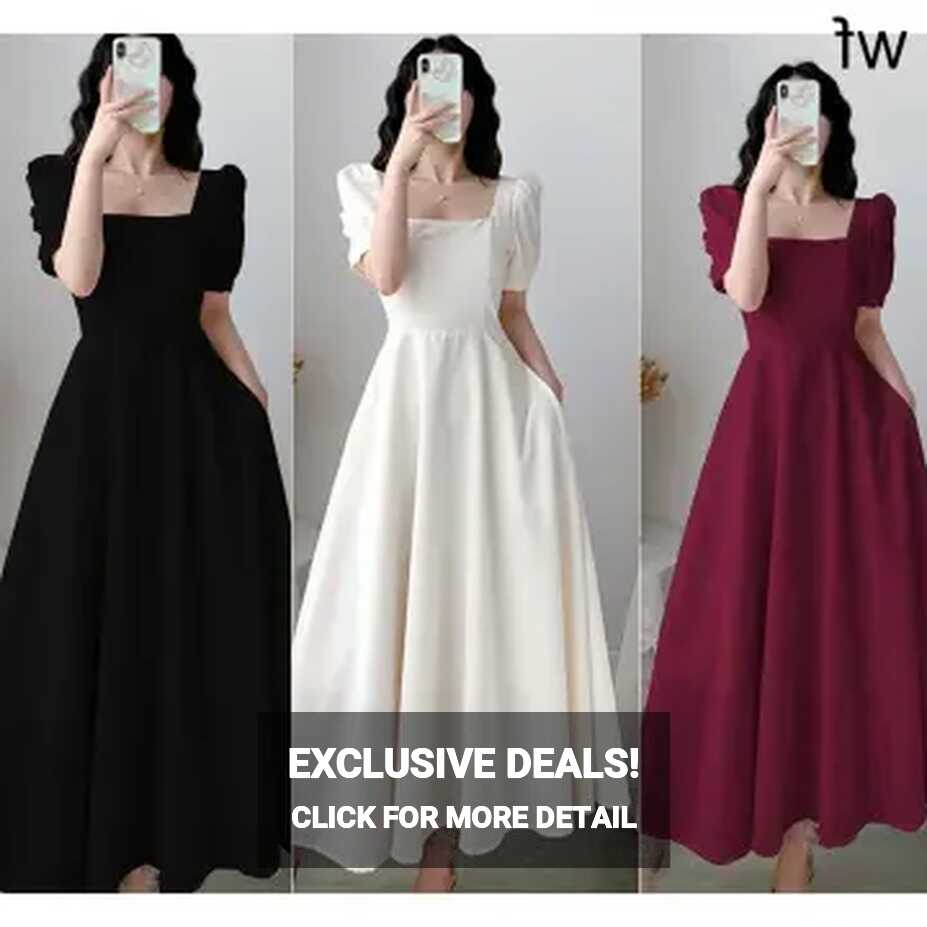 Buy Formal White Dress Women Elegant Classy online | Lazada.com.ph