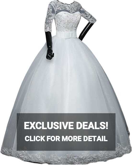 Buy GOWNLINK Designing White Christian Wedding Ball Gown Wedding ...