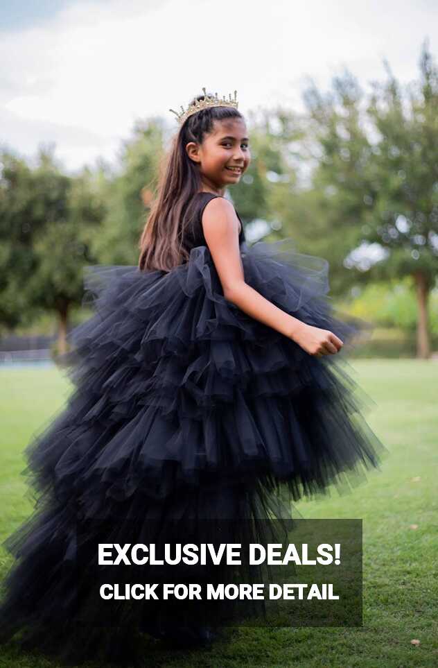 Buy Girl Birthday Dress/flower Girl Dress/tulle High Low Dress ...