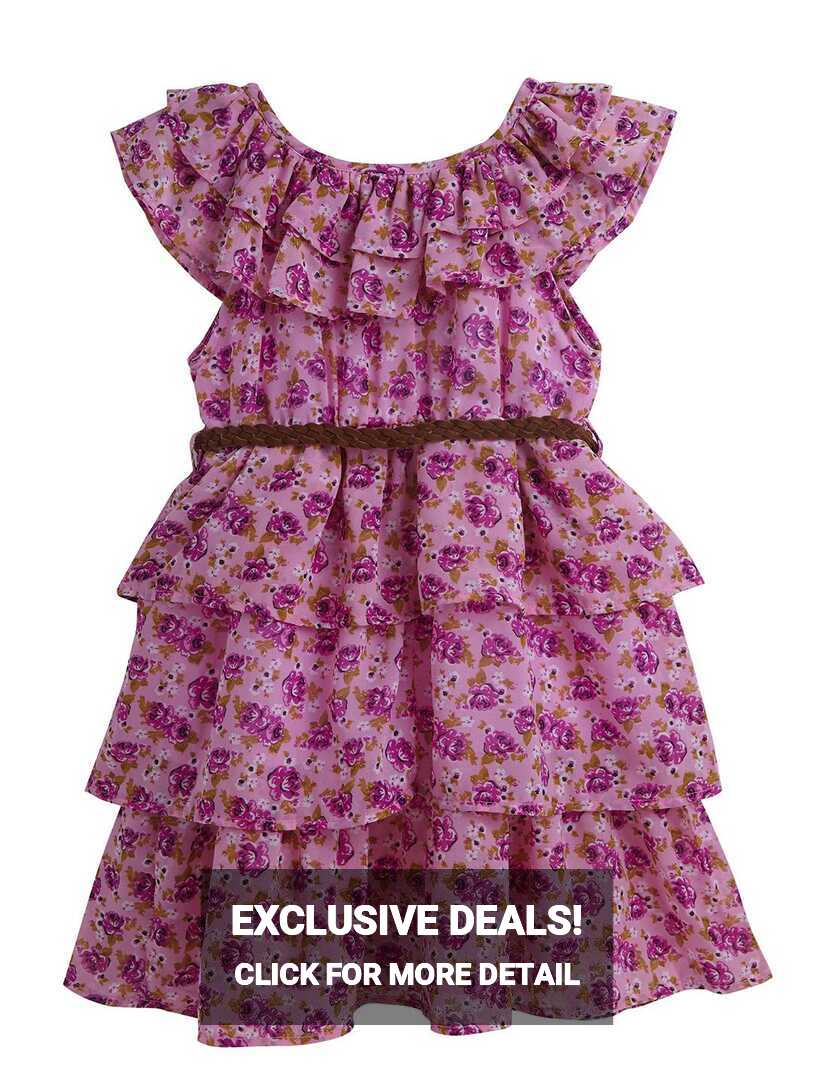 Buy Girls Georgette Printed Frock Online at 56% OFF | Cub McPaws