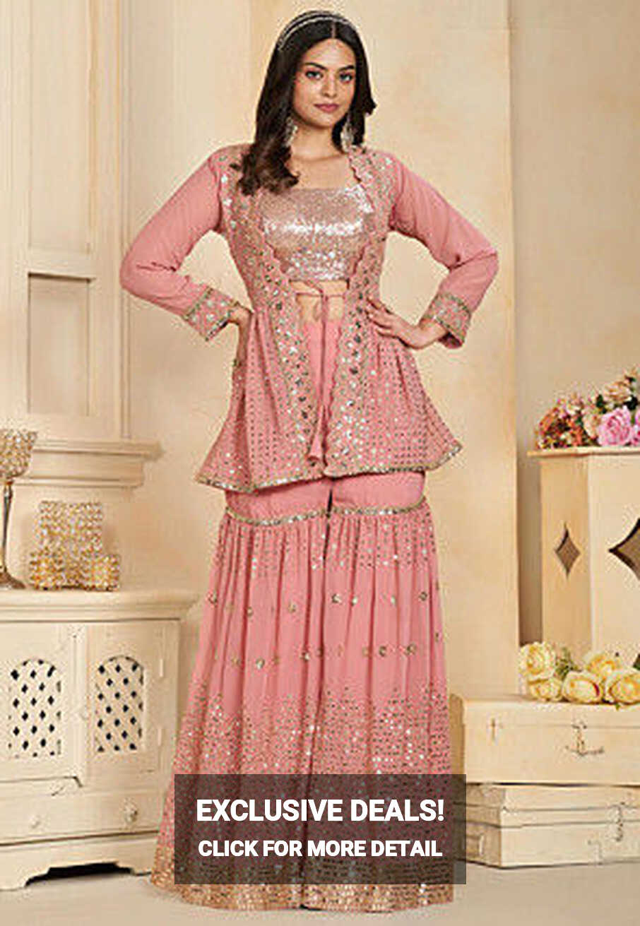 Buy Indo Western Party Wear Dresses and Clothing Online | Utsav ...