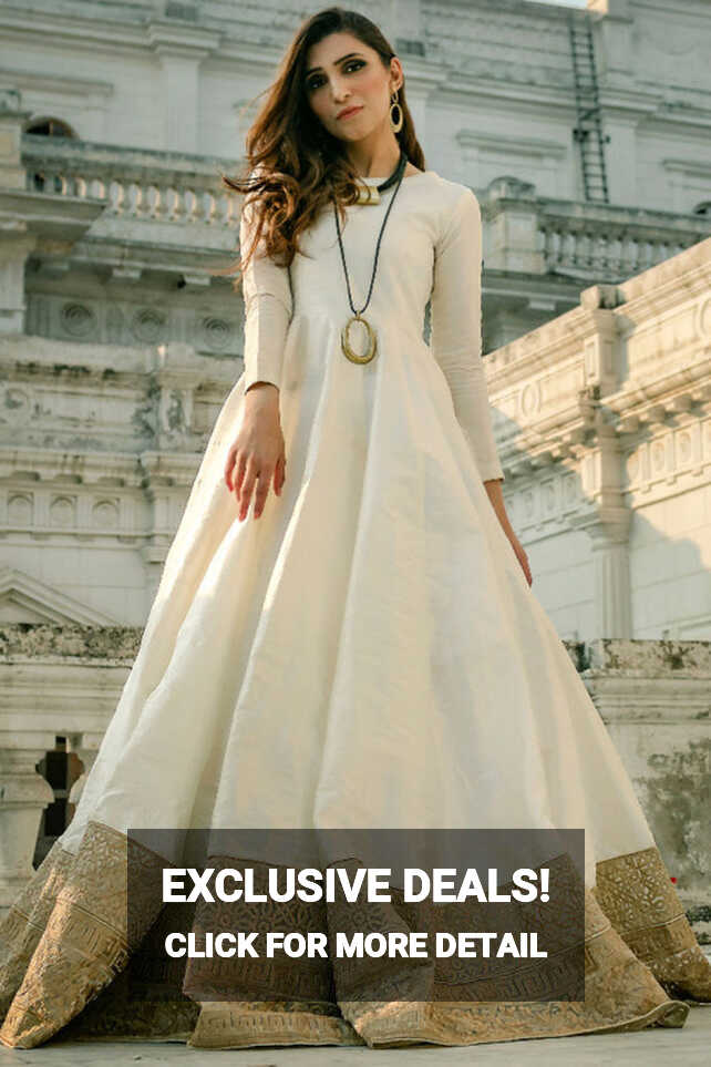 Buy Indo-Western White Indian Dresses Online for Women in USA