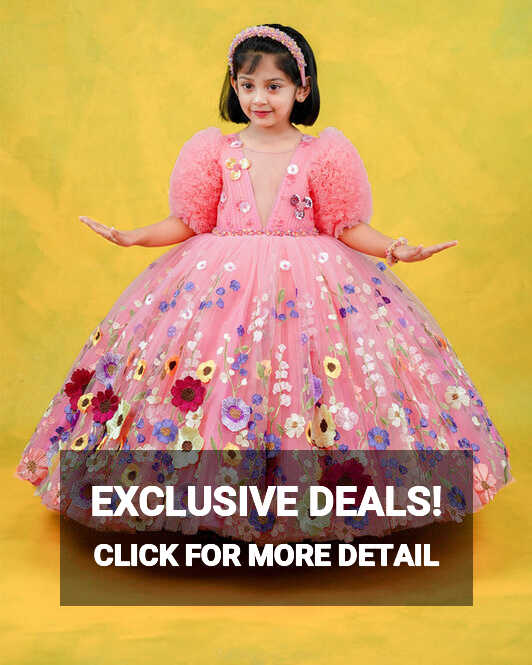 Buy Kids Party Wear, Birthday Frocks, Designer Gowns Online in ...