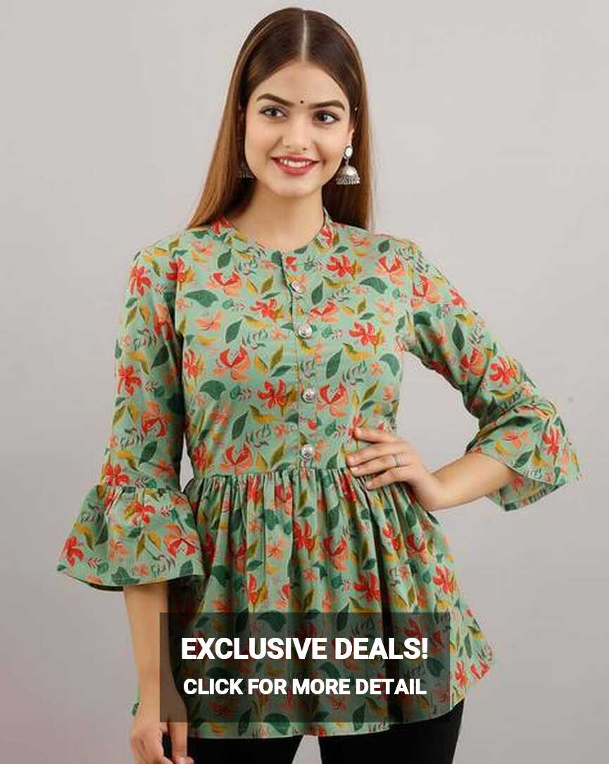 Buy Light Green Tops for Women by WOMEN TOUCH Online | Ajio.com