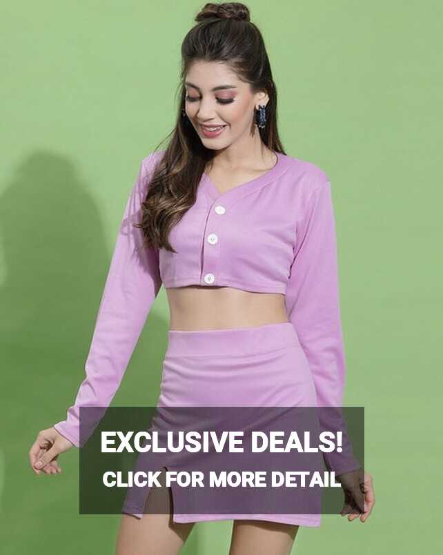 Buy Lilac Suit Sets for Women by SELVIA Online | Ajio.com