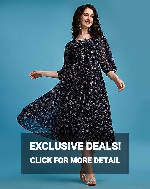 Buy Navy Blue Dresses for Women by Fashion 2 Wear Online | Ajio.com