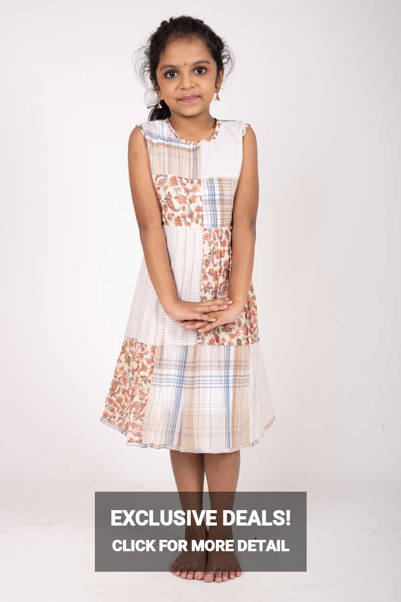 Buy Online Cotton Dresses | Girls Summer Cotton Wear | The Nesavu ...